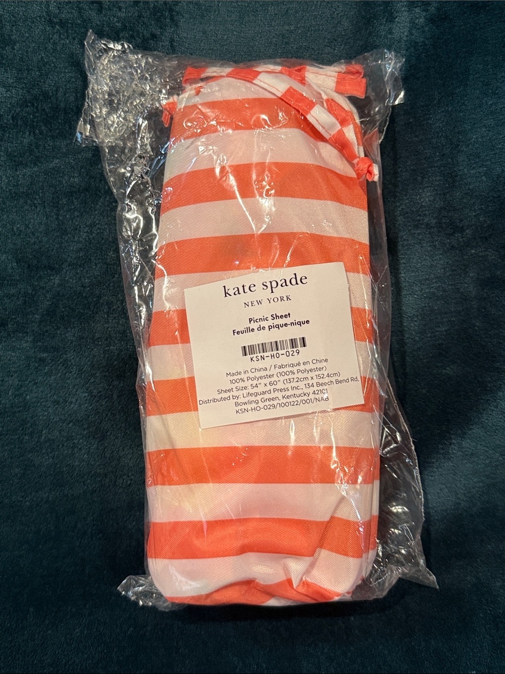 NWT Kate Spade Picnic Sheet